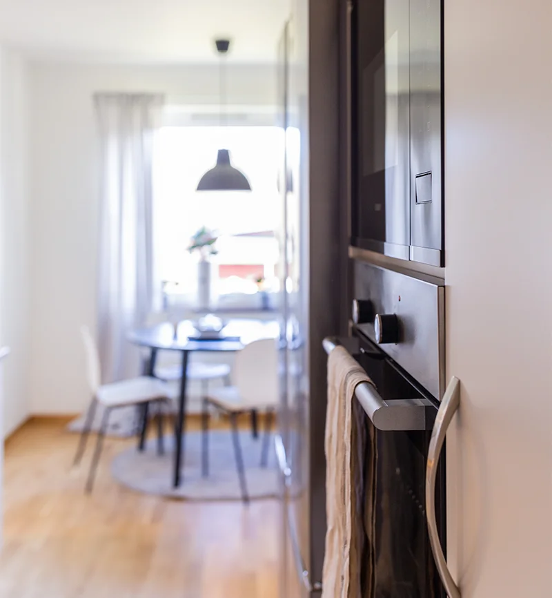 Ett nyrenoverat kök